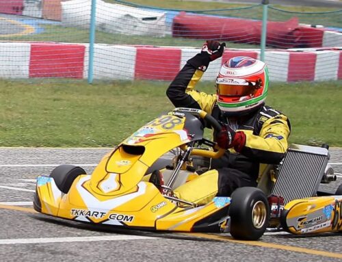 D'Agostino And TK Kart In Front of All In Jesolo